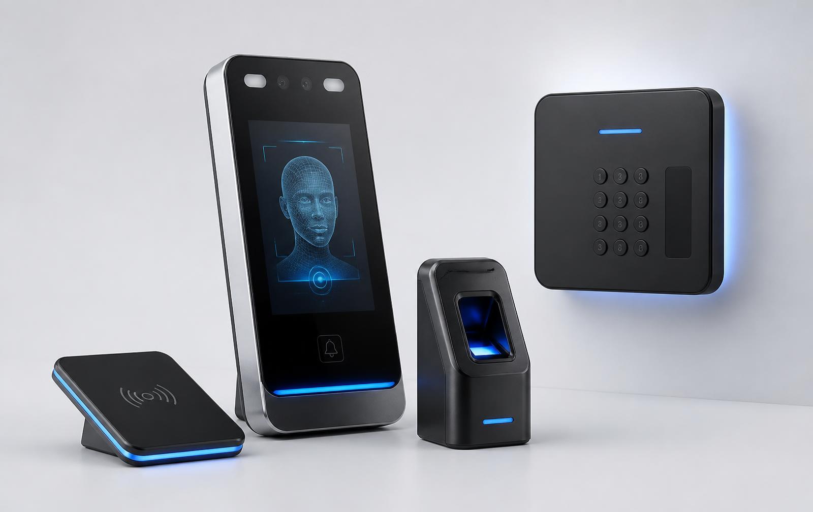 Dispositivos biométricos de reconocimiento facial y huella